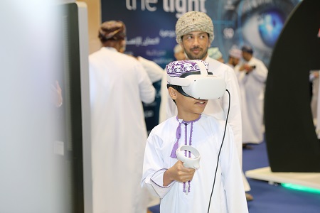 من تجربة الواقع الافتراضي