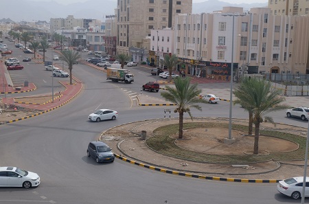 تطوير الدوار والمنطقة السادسة بالعامرات