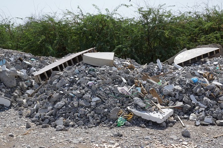 مخلفات الردم العشوائي