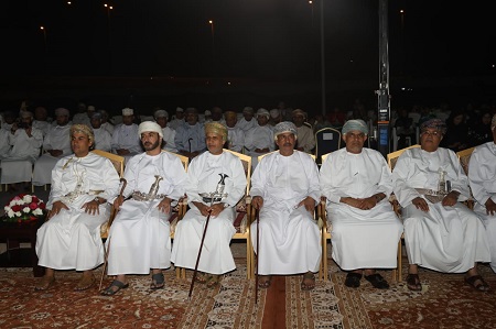 جانب من مدراء عموم بلدية مسقط المشاركين في حفل المديرية.