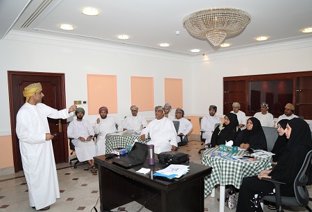 صورة للمشاركين في البرنامج التدريبي الخاص بإدارة الفعاليات