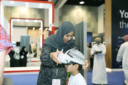 ركن الواقع الافتراضي بمحافظة مسقط