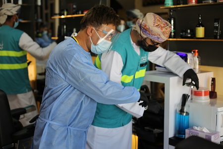 من الزيارات التفتيشية للمحال ذات العلاقة الصحة العامة