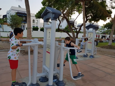 تعزيز النشاط البدني في المتنزهات