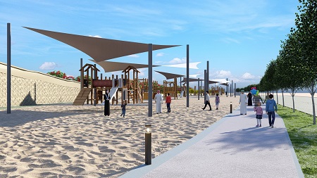 تصميم متنزه المعبيلة