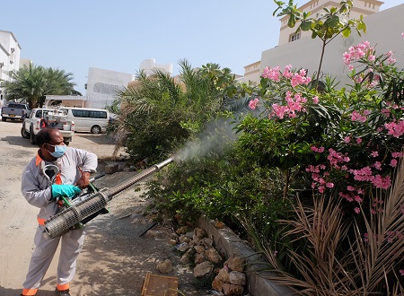 رش المنازل
