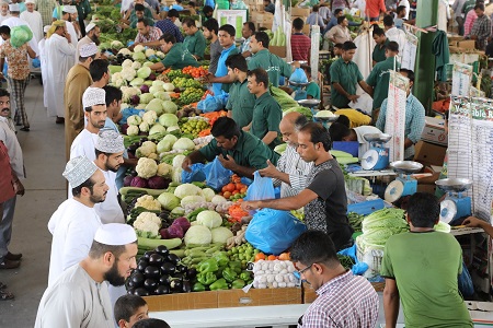 السوق المركزي للخضروات والفواكه