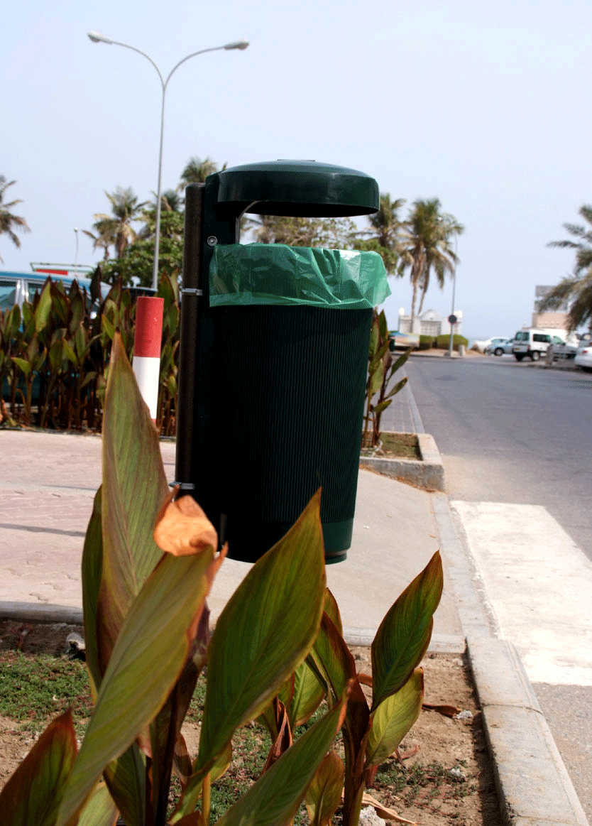 سلال مخصصة للاماكن العامة والاماكن التجارية