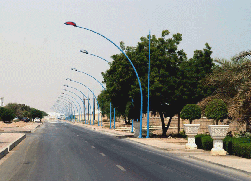 الانارة في العذيبة